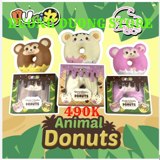 SQUISHY DONUT THÚ PUNIMARU