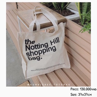 Notting Hill tote bag.