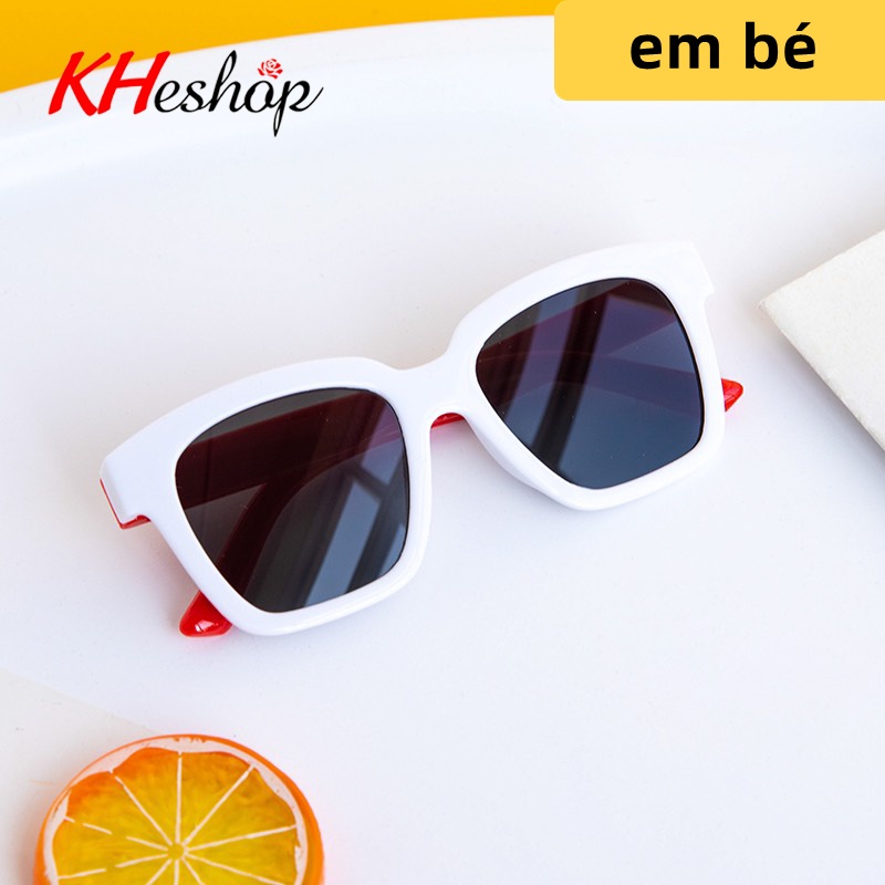 Kính râm, kính đi nắng cho bé chống bụi, chống tia UV400, 4 màu cực ngầu mã Y1573