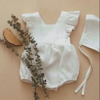 Body kèm mũ chất đũi lụa cho bé