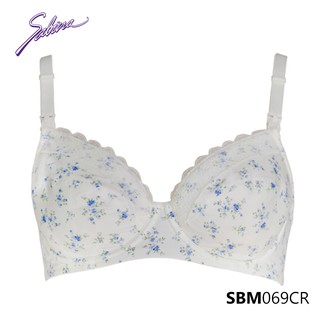 Áo Lót Dành Cho Mẹ Bầu Có Gọng Không Mút Hoa Văn Maternity By Sabina SBM069CR