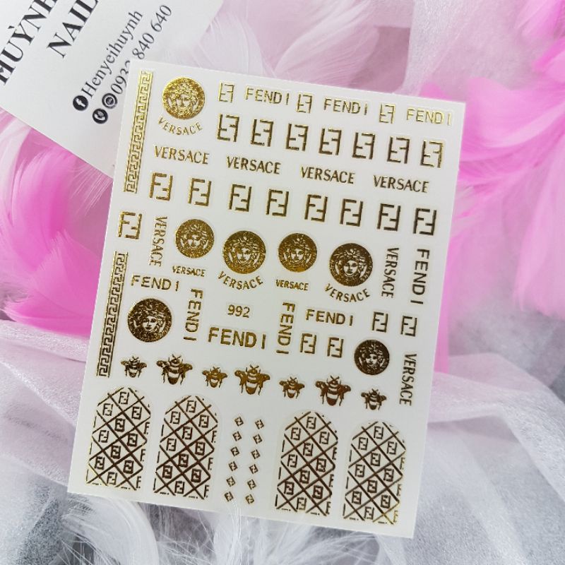 STICKER NAIL DÁN MÓNG CAO CẤP  LINK 2