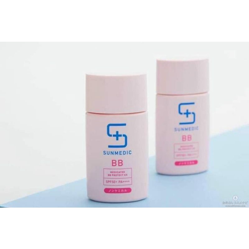 BB và kem chống nắng Sunmedic Shiseido spf 50+ PA++++ Nội địa Nhật chính hãng