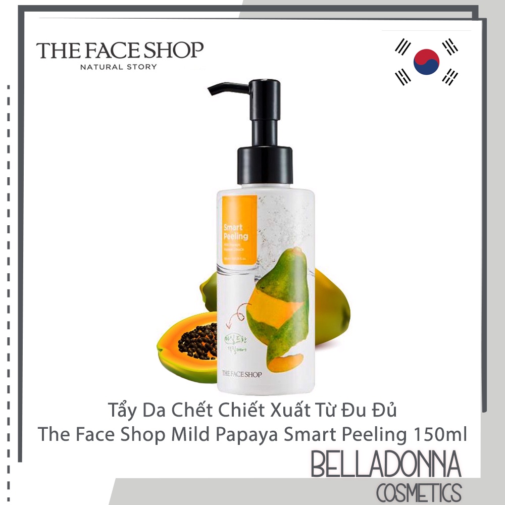 Tẩy Da Chết Dịu Nhẹ Chiết Xuất Từ Đu Đủ The Face Shop Mild Papaya Peeling 150ml