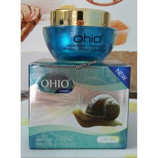 Kem nám - Trắng da - Thâm - Phục hồi da hư Ốc sên Ohio 20g