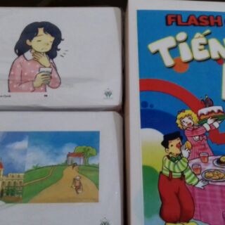 Combo Flashcard 345 của BGD (in 2 mặt)