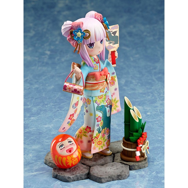 Mô Hình Nhân Vật Kanna Kamui Mặc Kimono 18CM Trong Phim no Maid Dragon