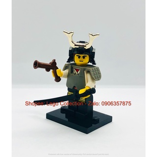 Lego minifigures - đồ chơi xếp hình lego ninja shogun minifigures - samurai trắng