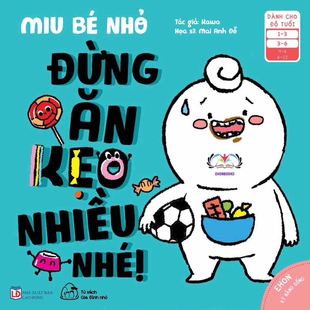 Sách ehon kỹ năng sống - Miu Bé Nhỏ phần 2 - Ehon cho bé 1 12 tuổi cuốn lẻ tùy chọn ehonbooks