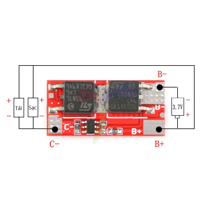 Mạch bảo vệ pin 1s 2s 3s 4s