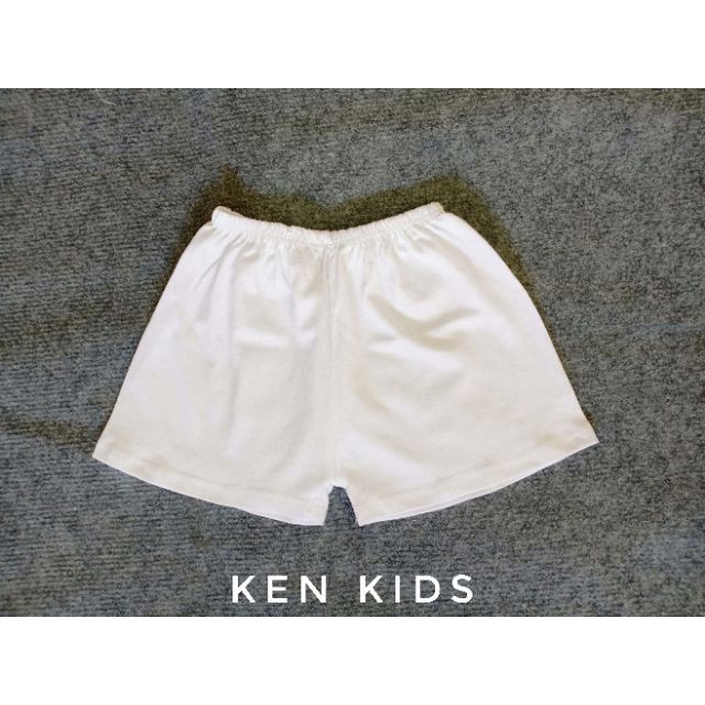SÉT 5 Quần đùi ngắn trắng  bosinis  cotton cho bé