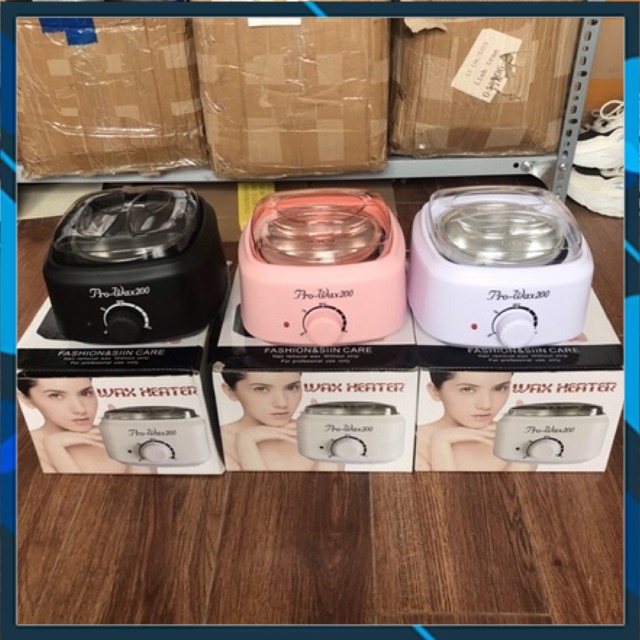 Nồi nấu sáp wax lông nồi Wax 200 cao cấp 2021