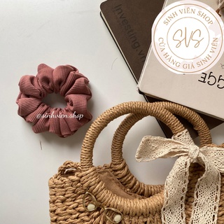 Scrunchies cột tóc mini thun gân kích cỡ thường