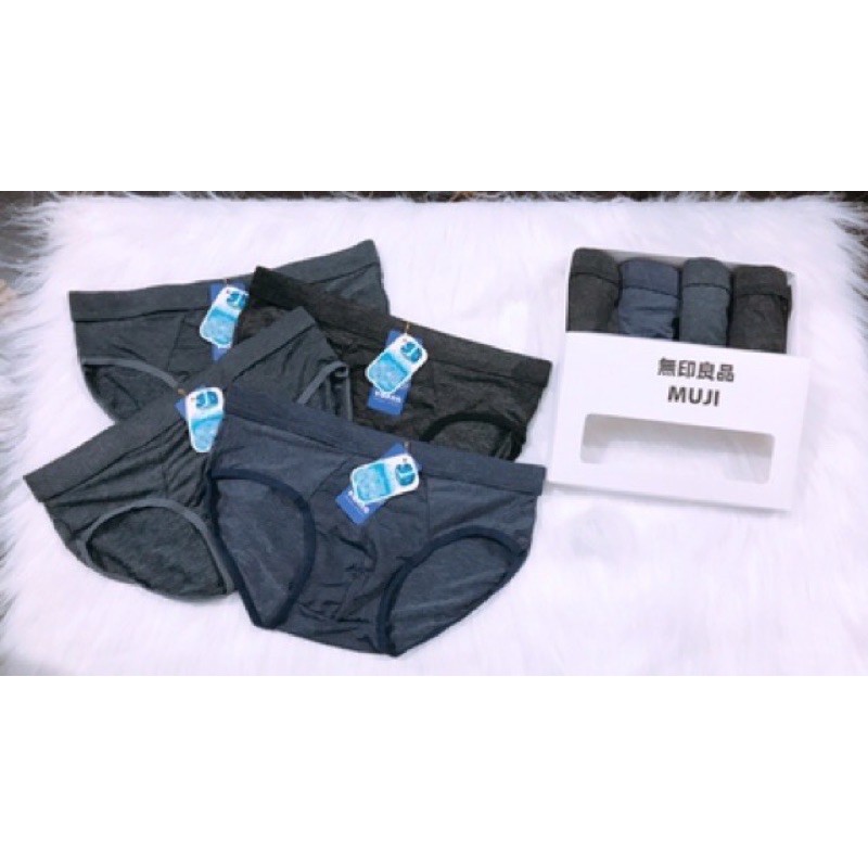 Quần Sịp Nam Chéo 3D Boxer Thun Lạnh Co Giãn 4 Chiều