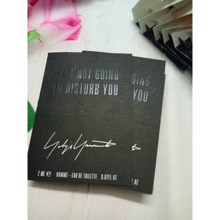 Vial nước hoa nam Yohji Yamamoto - I Am Not Going To Disturb You
