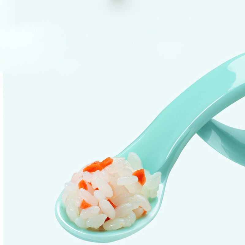 Thìa Dĩa Cong Misuta Cho Bé Tập Xúc Tiện Lợi