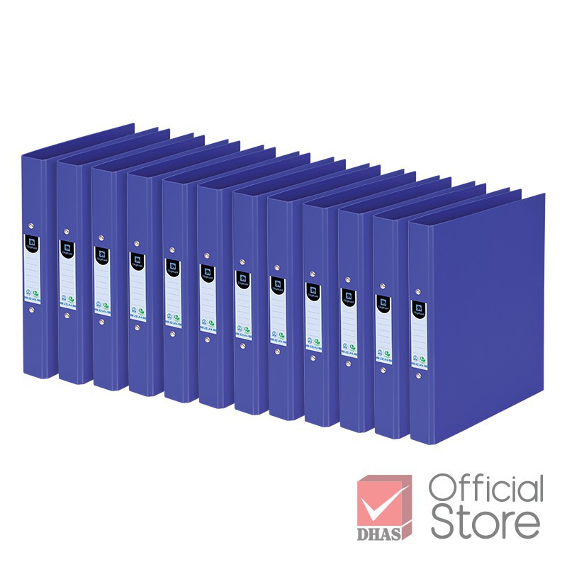 Bìa còng A4 loại 2 nhẫn chống nước kẹp lưu trữ hồ sơ Elephant A4-221 rộng 3.5cm FREE SHIP