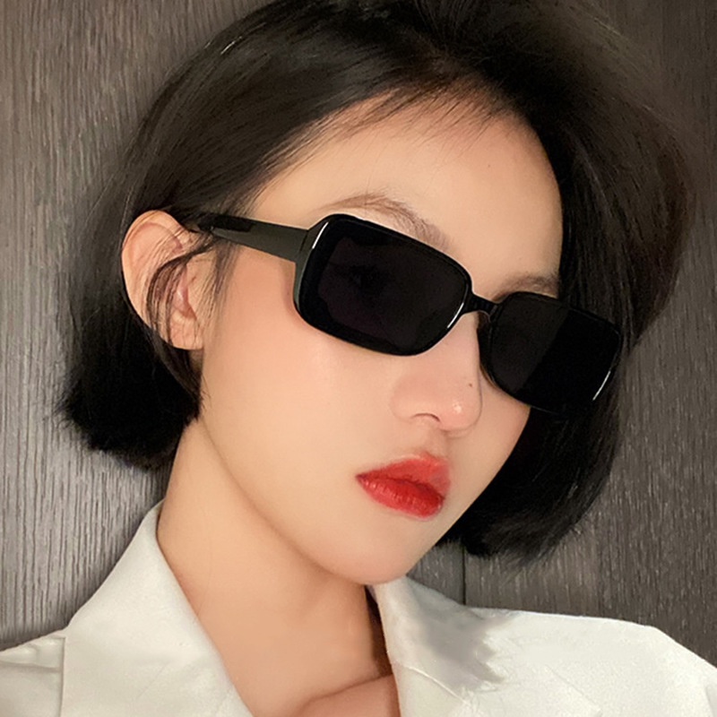 Kính Mát Gọng Chữ Nhật Thời Trang Cá Tính Cho Nam Nữ