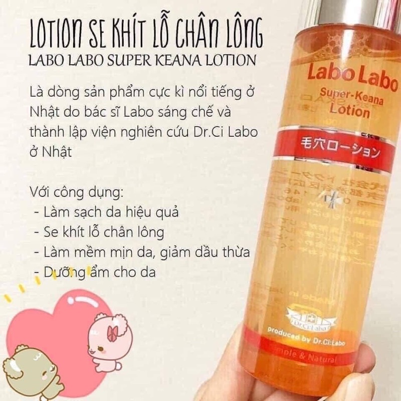 (Bill) Nuớc hoa hồng Dr.Ci Labo Labo