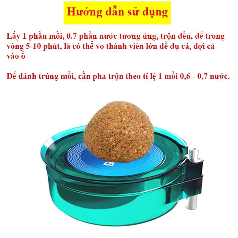 Mồi Câu Cá Chép Thính Dụ Chép Xanh Hua-7