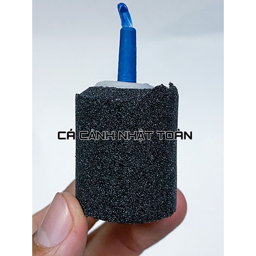 CỤC SỦI OXY CHO BỂ CÁ CẢNH SIÊU MỊN ĐEN CAO 6CM