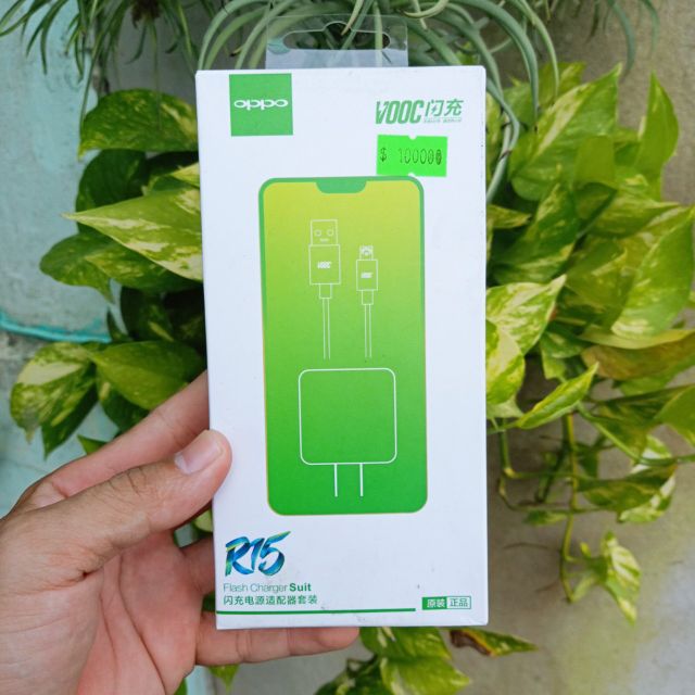 Bộ sạc siêu nhanh xịn Oppo R15 cáp Micro