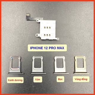 Khay sim điện thoại 12P/12PM loại 2 sim vật lý dùng thay thế cho điện thoại bản 2 SIM