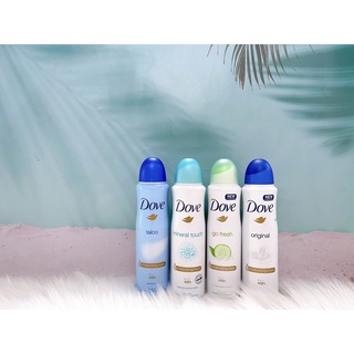 Xịt thơm body Dove mỹ 150ml.