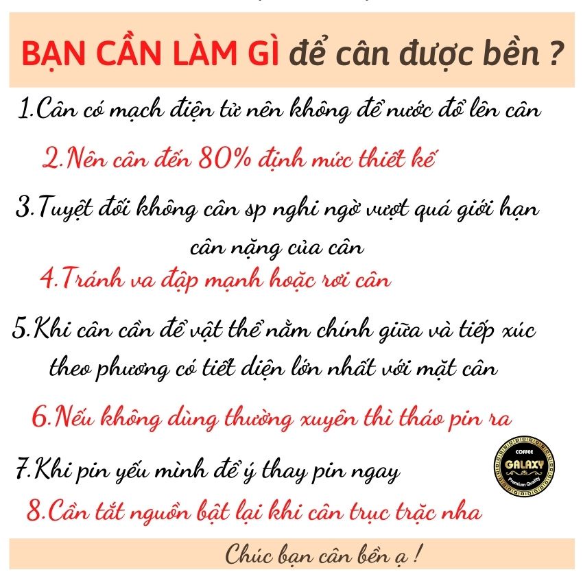 Cân tiểu ly điện tử nhà bếp mini định lượng 0.1g - 10kg, Cân tiểu li làm bánh độ chính xác cao kèm 2 viên pin AAA