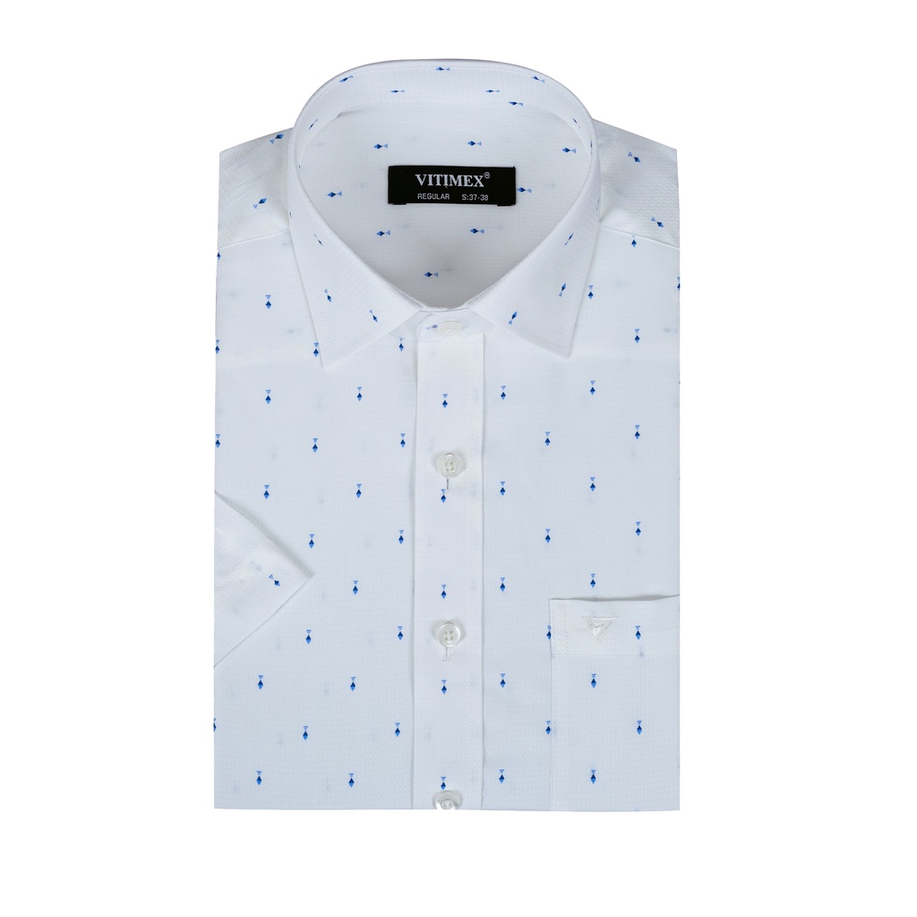 ÁO SƠ MI NGẮN TAY REGULAR VẢI BAMBOO ARC7729