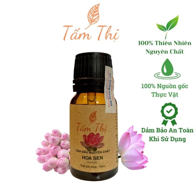 Tinh Dầu Thiên Nhiên Tấm Thị Nguyên Chất Lọ 10ml Giúp Làm Thơm Phòng Nhiều Mùi Đa Dạng như Oải Hương &amp; 7 Hương Hoa Khác