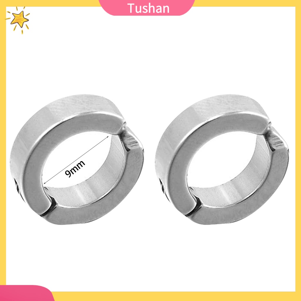 Khuyên tai nam chất liệu thép không gỉ thời trang sang trọng