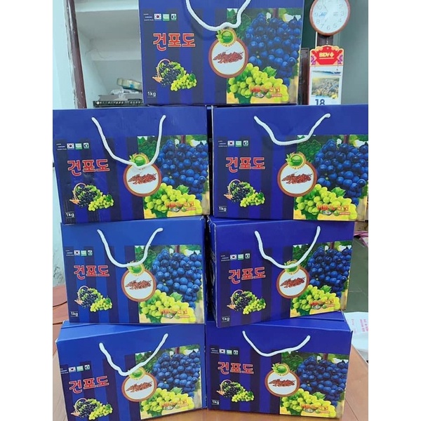 Nho Khô Hàn Quốc Không Hạt