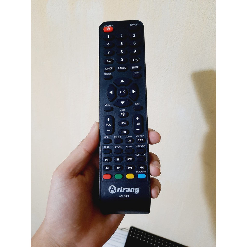 Remote Điều khiển tivi Arirang LED/LCD/Smart TV- Hàng chính hãng theo TV 100% Tặng kèm Pin