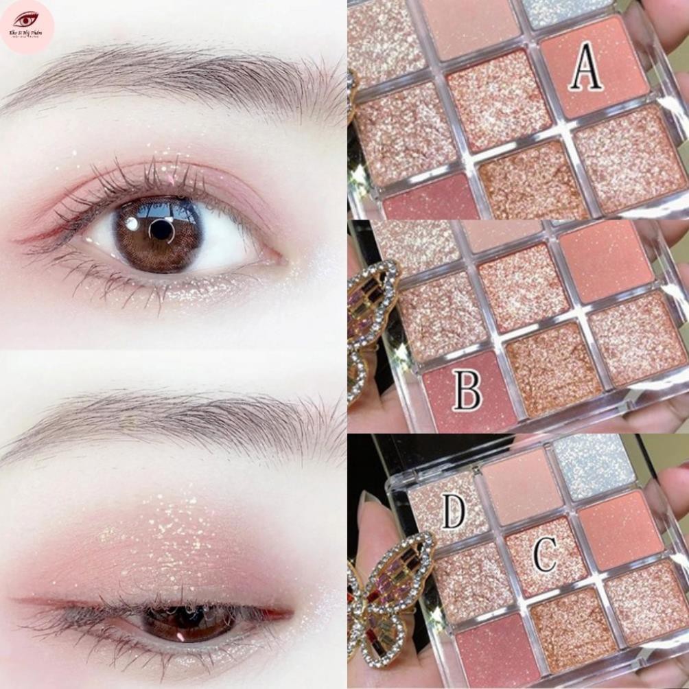 Phấn Mắt DIKALU COCO VENUS 9 Ô Màu Nhũ Lấp Lánh | BigBuy360 - bigbuy360.vn