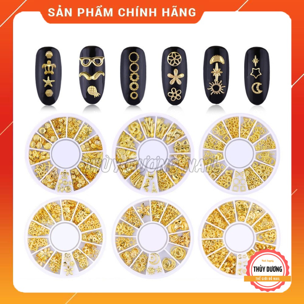 Set charm 12 mẫu trang trí móng