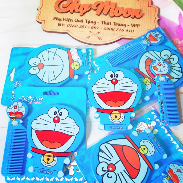 GƯƠNG KÈM LƯỢC DOREMON