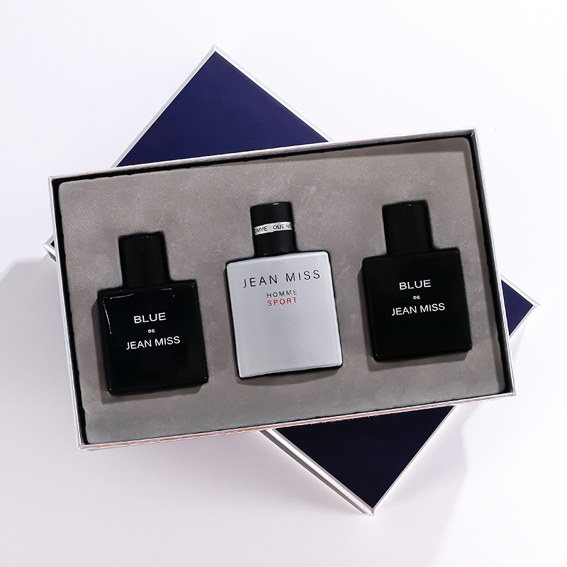 Bộ Quà Tặng Nước Hoa Nam Jean Miss Blue Set 3x30ml Thơm 24h J01