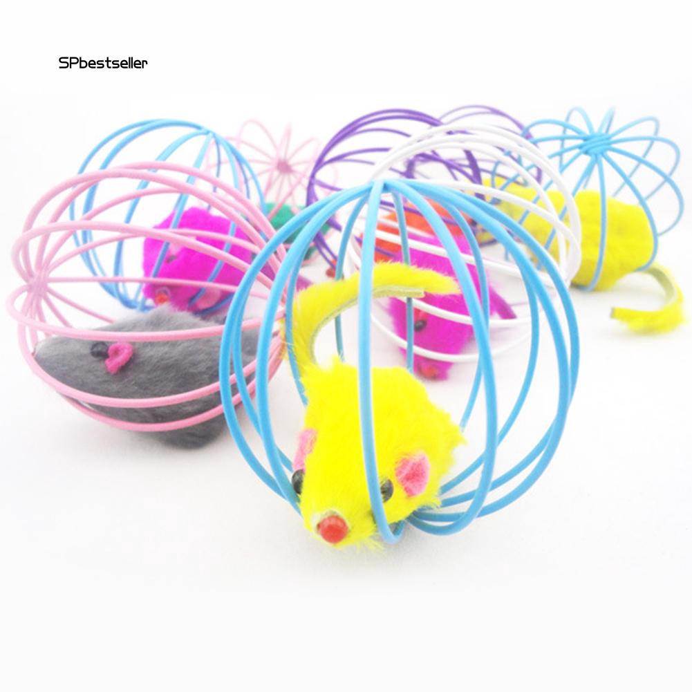 Quả bóng chuột giả đồ chơi cho mèo