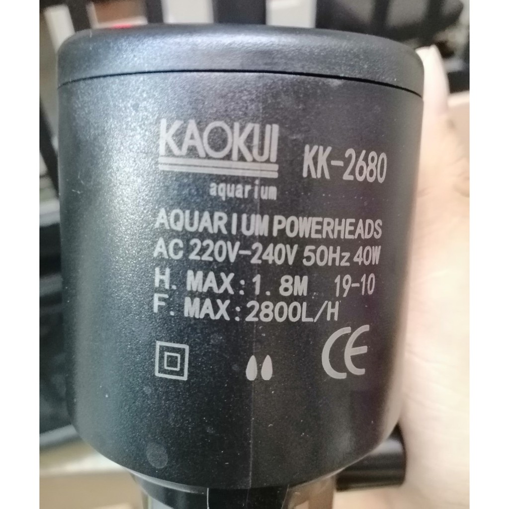 Máy bơm nước bể cá KAOKIU công suất 30, 40W cho hồ cá, hồ thủy sinh, VUI LÒNG XEM KỸ MÔ TẢ