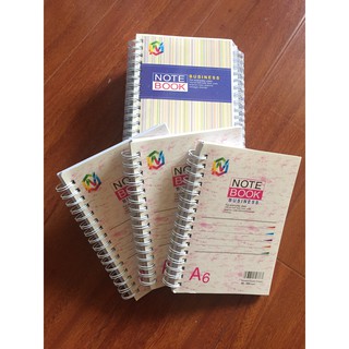 Sổ lò xo A6 200tr (100x150) Sổ lò xo A4, A7 Hải Tiến 200 trang Business 3774 A5 (150mm x 210mm)
