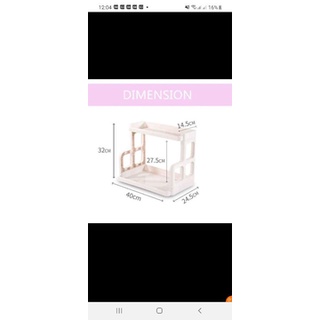 Kệ gia vị việt nhật 2 tầng