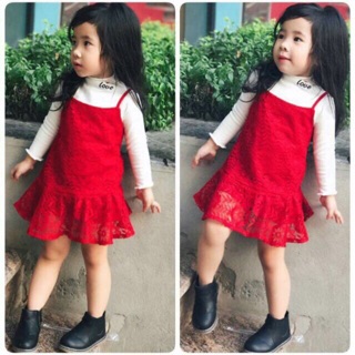 Sét váy thu đông đẹp cho bé