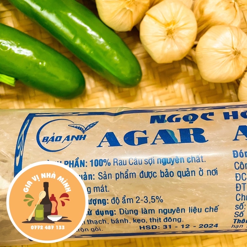 RAU CÂU SỢI NGỌC HOA  50GR