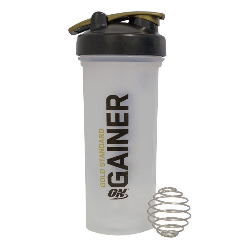 Bình lắc tập gym bình nước thể thao Shake bottle ON Gold Standard 1 Lít