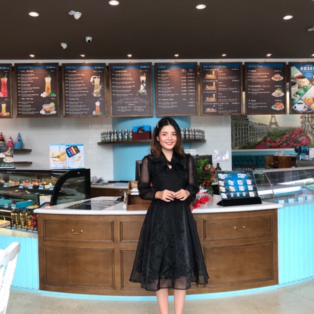 VÁY ĐI TIỆC/PROM - JOSIE DRESS - VÁY KÍNH BUỘC NƠ TRƯỚC | BigBuy360 - bigbuy360.vn