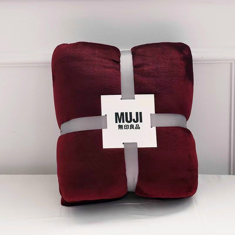 Chăn Lông Muji Tuyết Nhung Mềm Mịn Cao Cấp