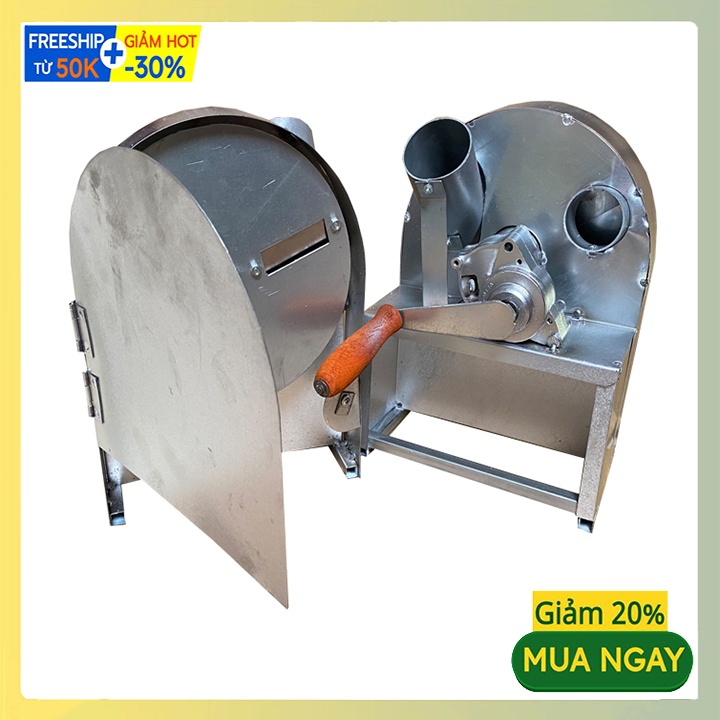 Dụng Cụ Thái Hành Xả Quay Tay Có Nắp