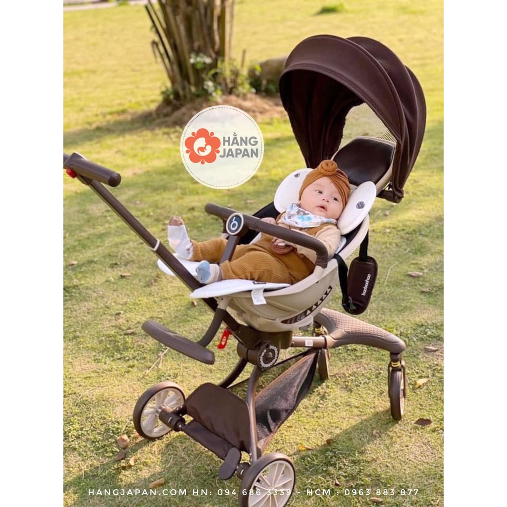 Xe đẩy BAOBAOHAO V5/V8/V18 xoay chiều gấp gọn cho bé bảo hàng chính hãng 1 năm