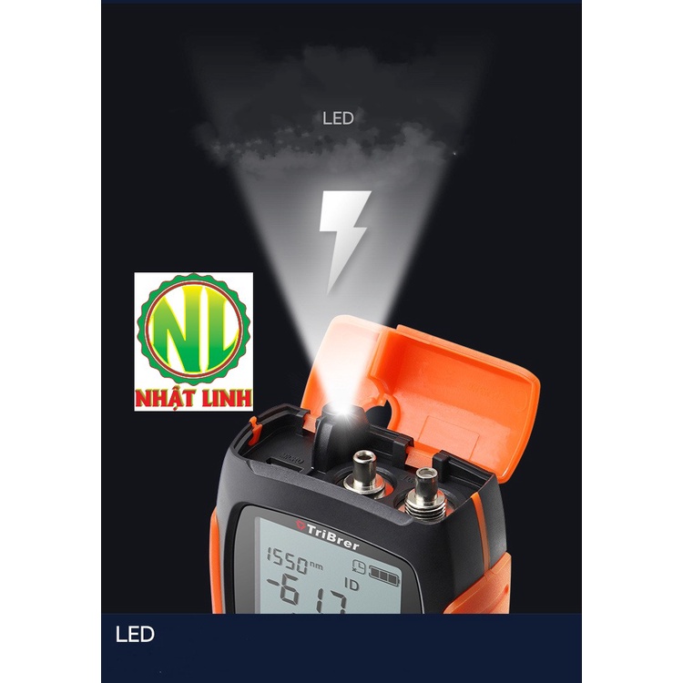 MỪNG SINH NHẬT SHOP Máy Đo Công Suất Quang TriBrer APM50 4 IN 1- Tích Hợp soi sợi quang -Test RJ45 - Đè